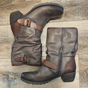 Pikolinos Womens Le Mans Mid Calf Boots